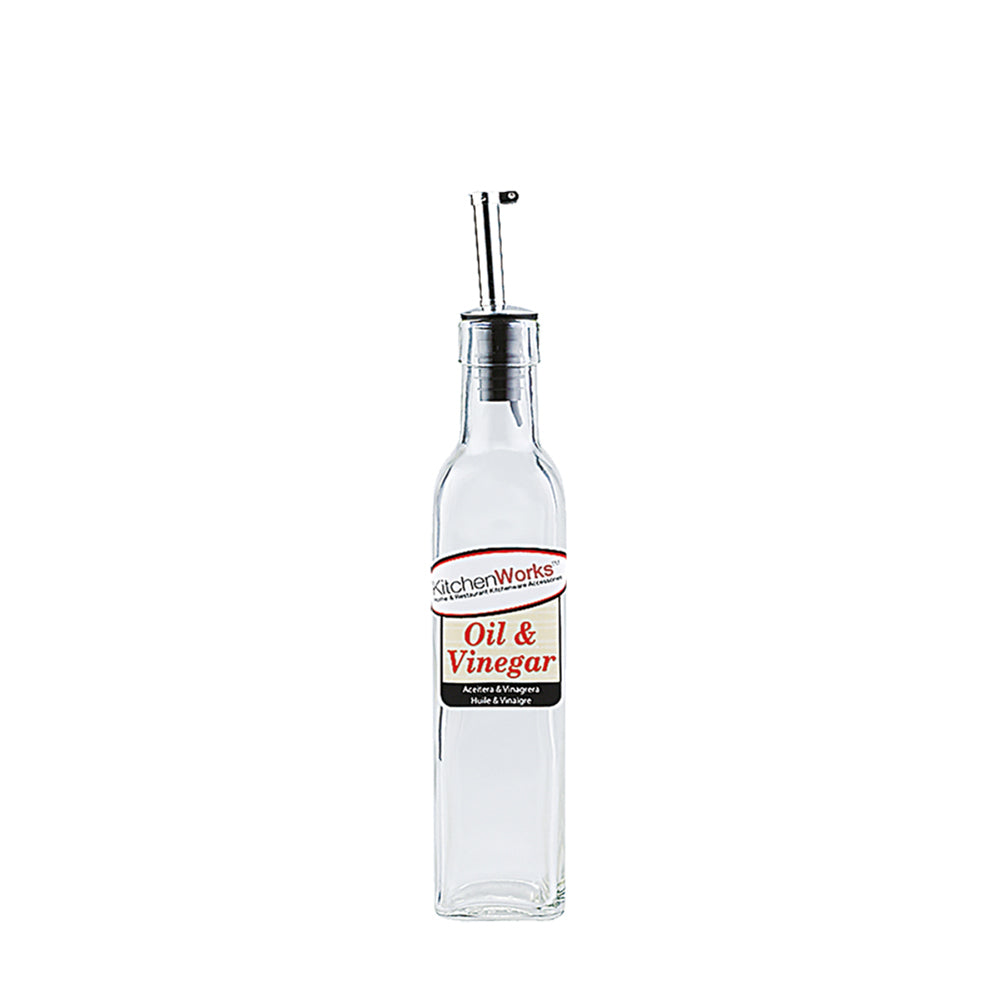 6PK Kitchenworks Medium Oil/Vinegar Bottle Kitchen Accessories 250ml