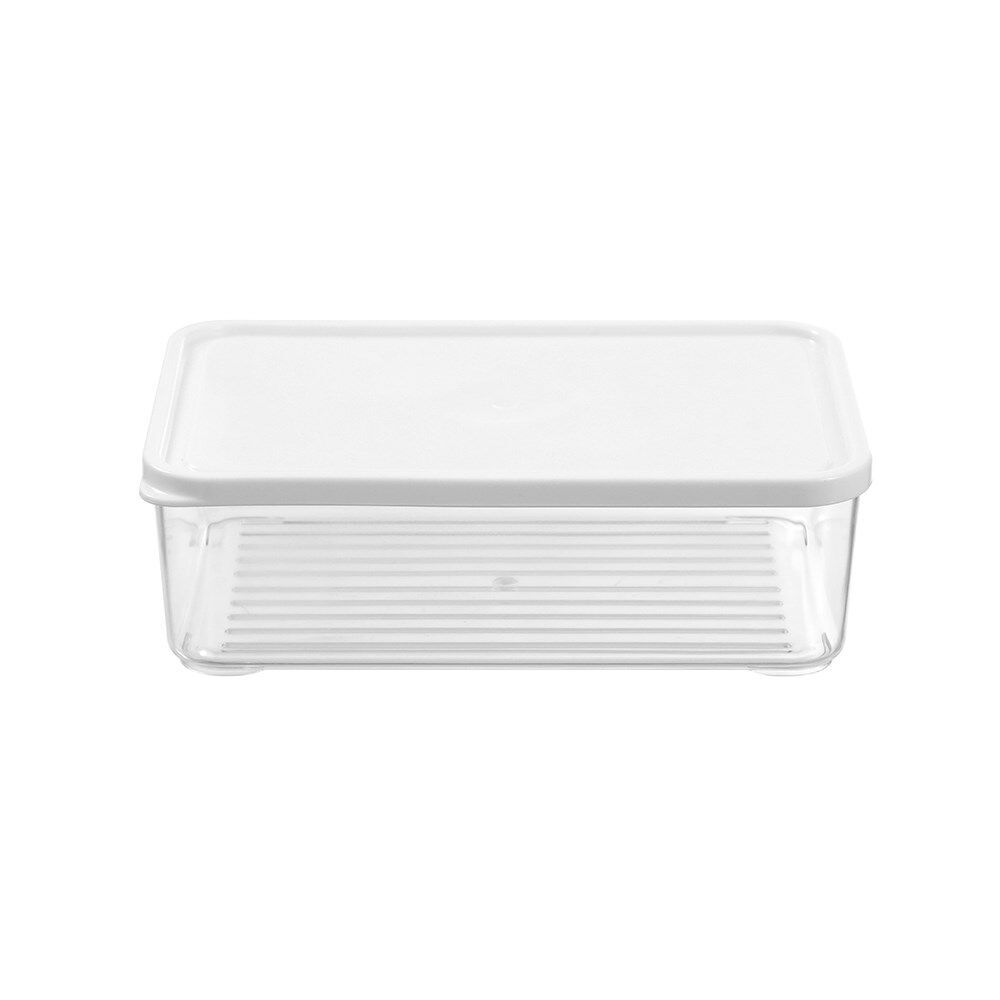 12PK Lemon & Lime Fridge Food Storer Container 900ml 18x12x5.6cm