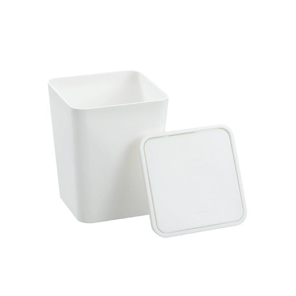 12PK Boxsweden Touch Swing Bin Square for Home/Office 2.7L Assorted