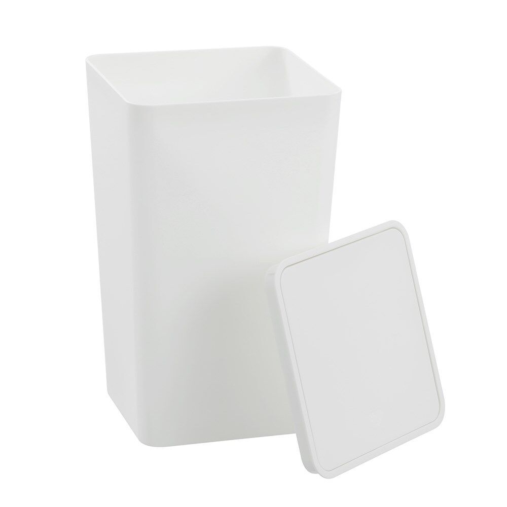 12PK Boxsweden Touch Swing Bin Square for Home/Office 7.5L Assorted
