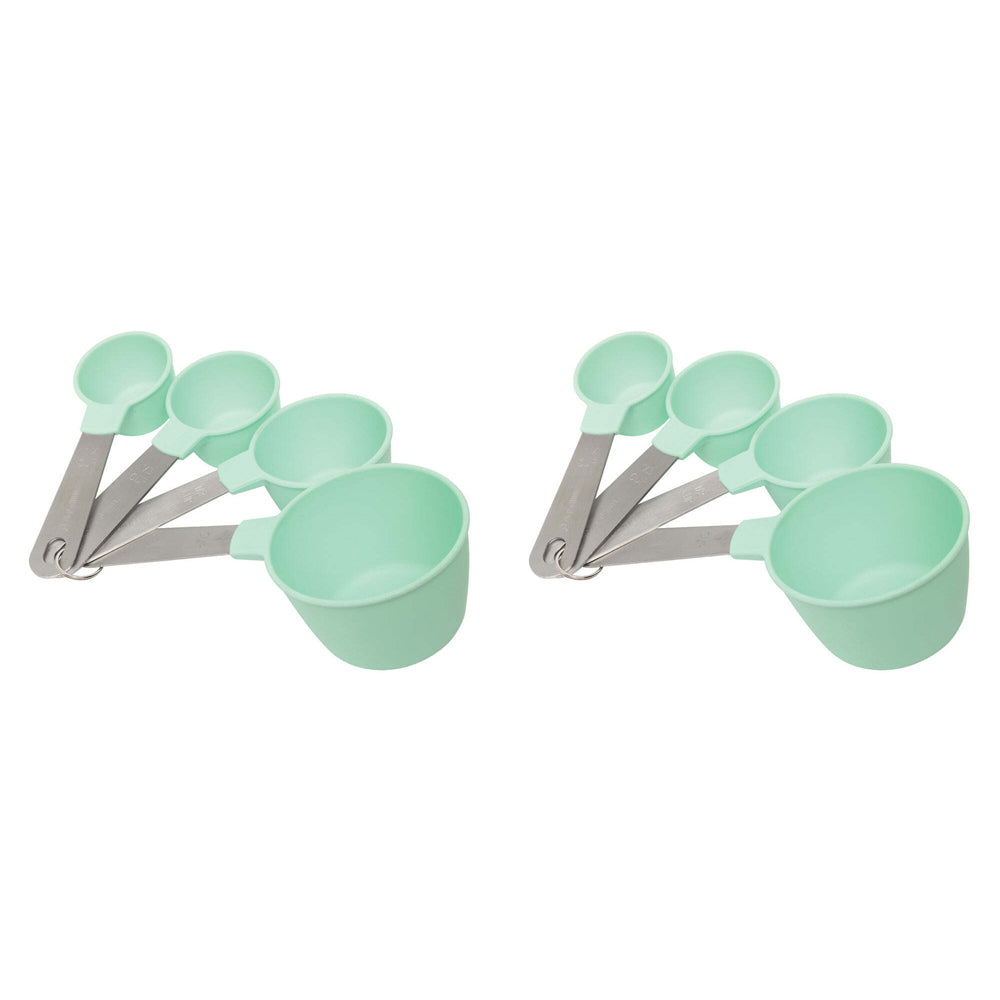 2 x 4pc Wiltshire Australian Metric Standard Nylon Measuring Cups Bakeware Set