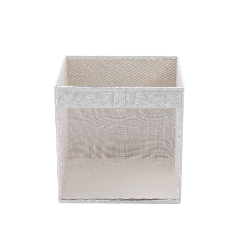 6PK Boxsweden Kloset Linen Foldable Wardrobe Organising Storage Cube 30x30x30cm