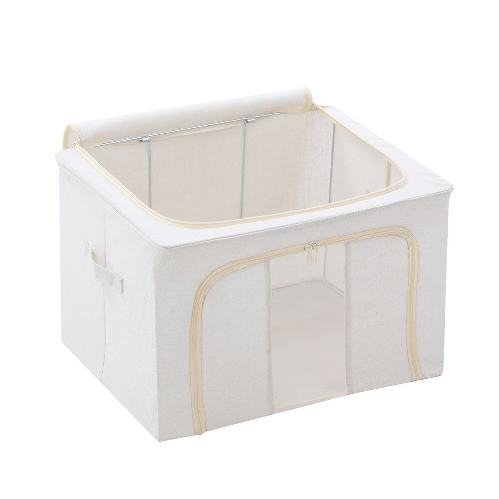 8PK Boxsweden Kloset Linen Storage Box with Metal Frame 50x40x33cm
