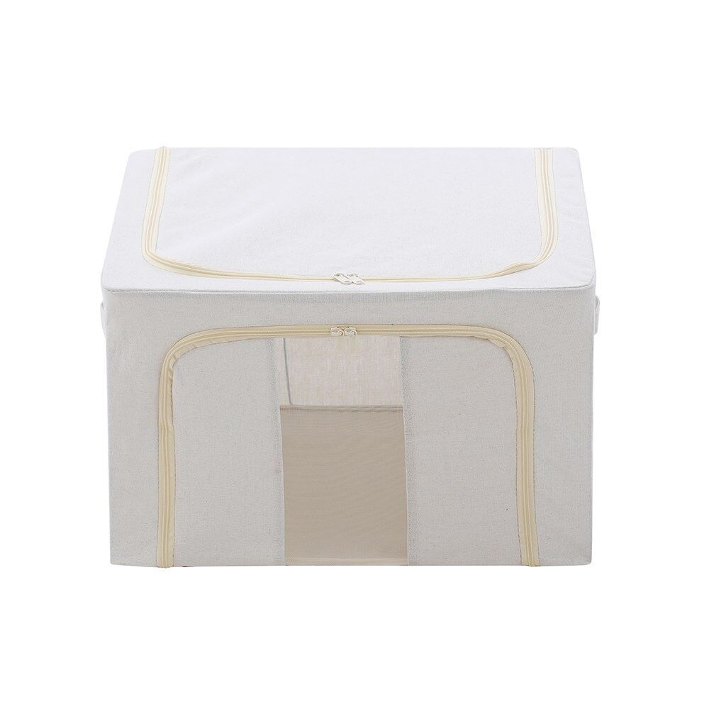8PK Boxsweden Kloset Linen Storage Box with Metal Frame 50x40x33cm