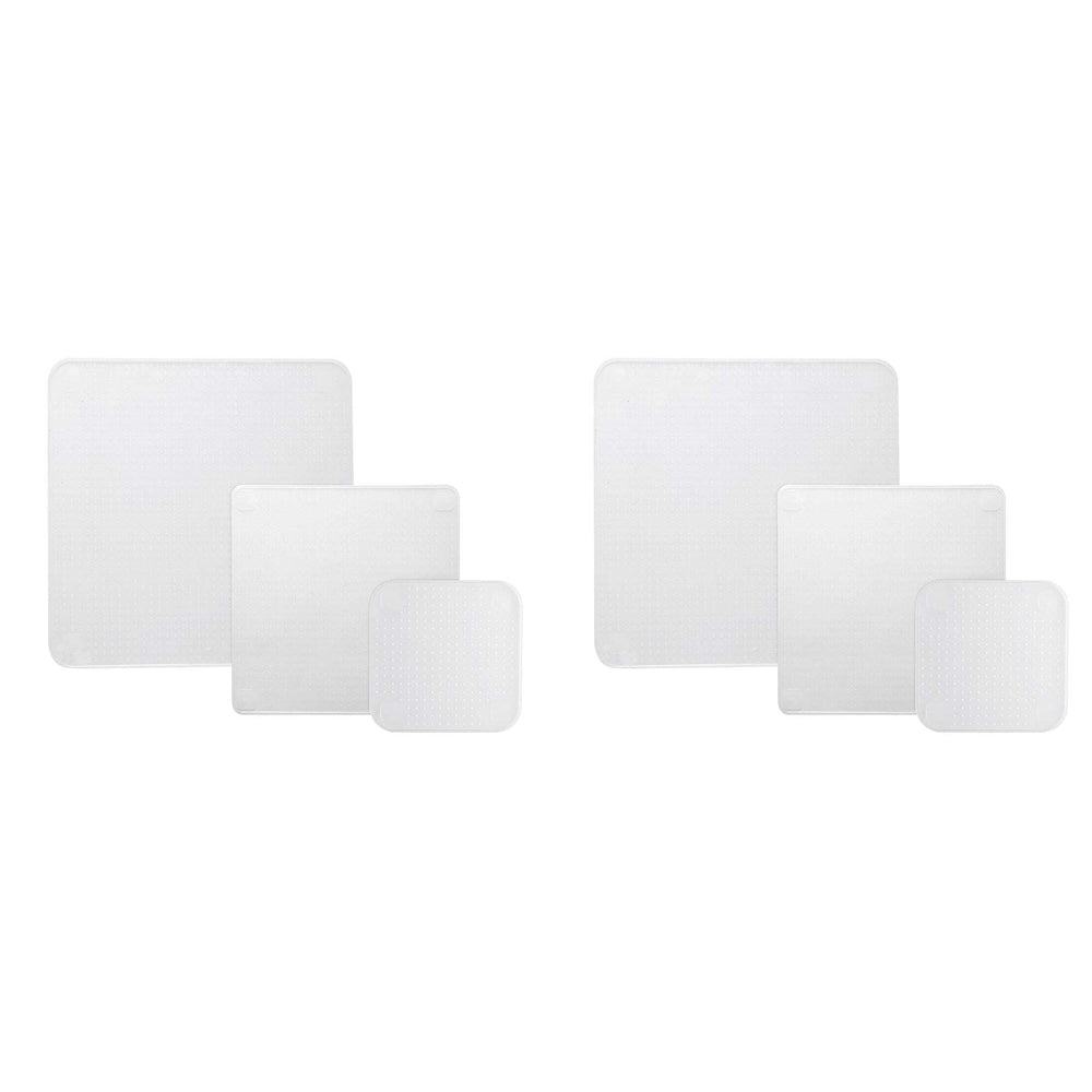 2 x 3pc Wiltshire Reusable Silicone Food Storage Wraps