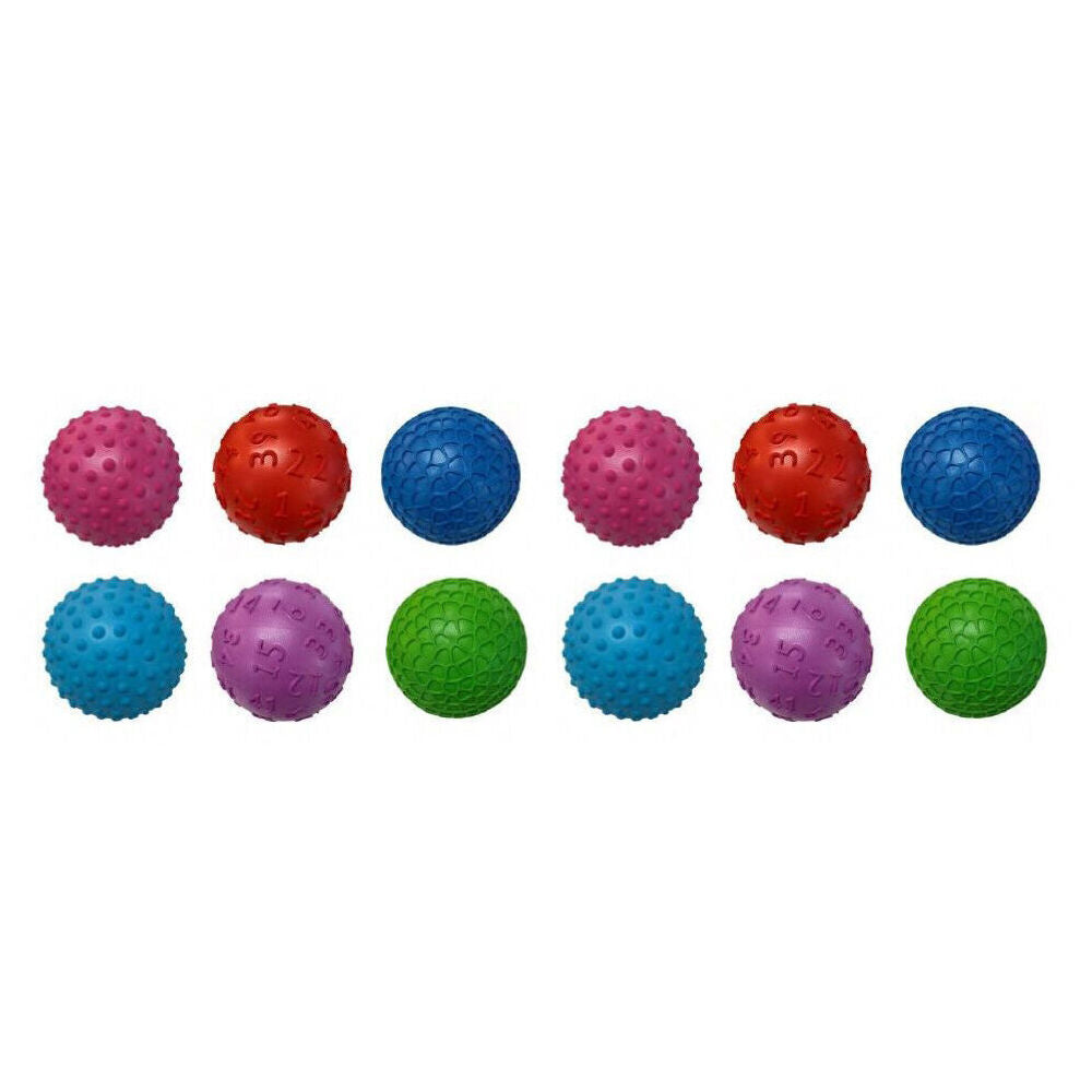 12PK Hunter Leisure Nobby Sensory Play Ball 23cm Assorted Kids/Children Toy