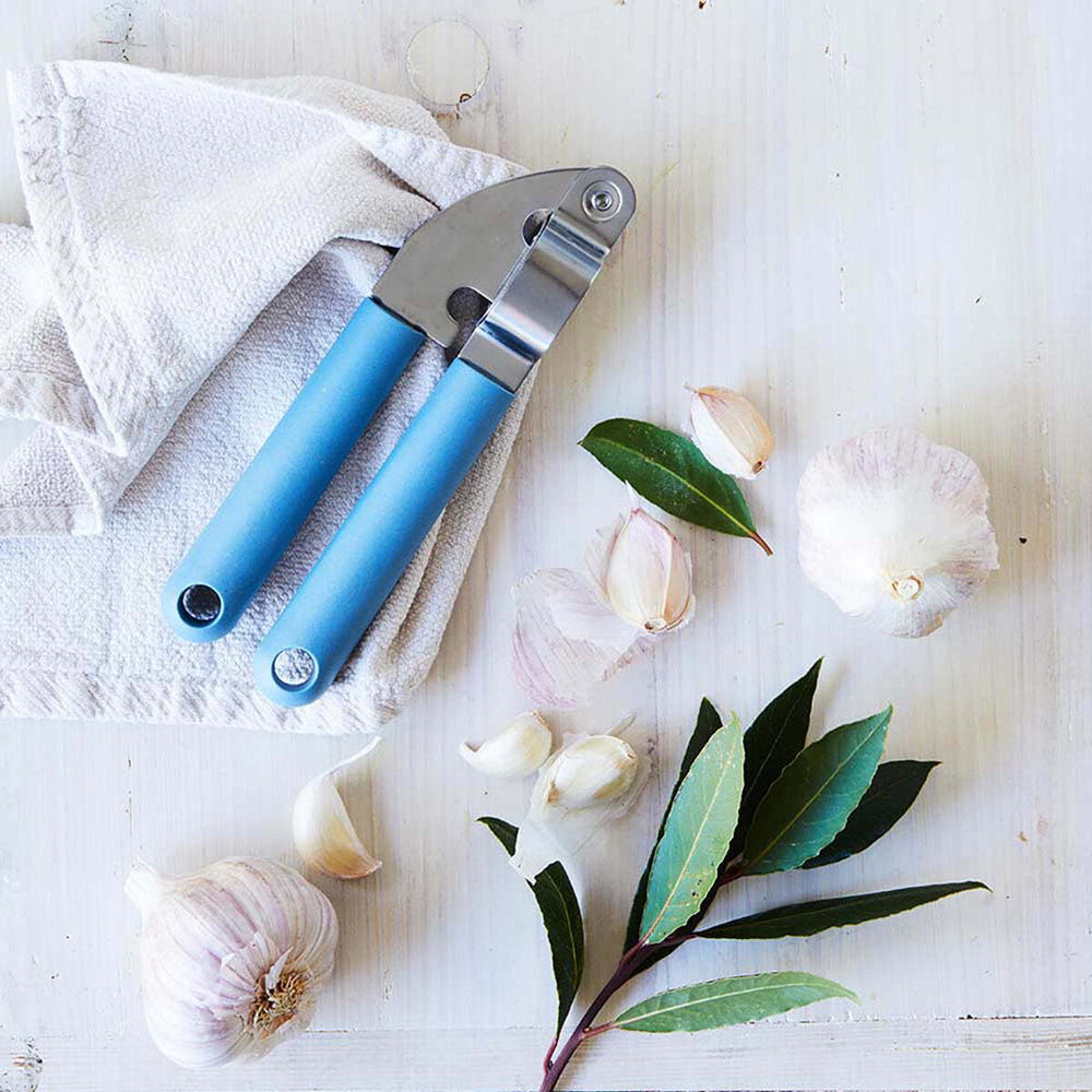 2PK Wiltshire Eco Friendly Bio-Based Handle Kitchen Garlic Press