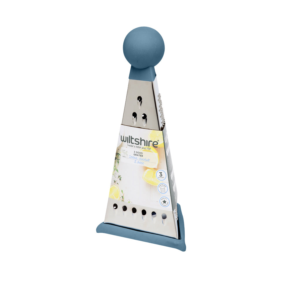 2PK Wiltshire Angular Three-Sided Cheese/Vegetable Kitchen Grater