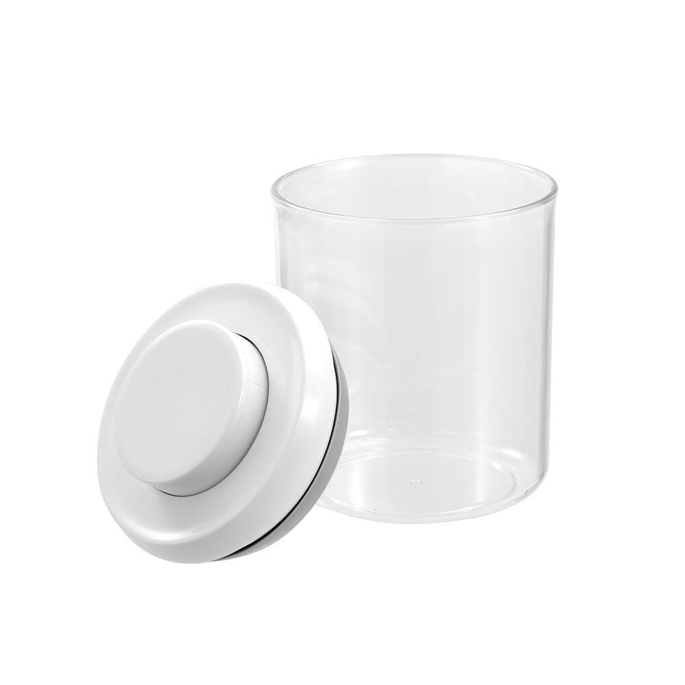 12PK Lemon & Lime Pop-Up Lid Pantry Container Round 550ml 10x10x12.5cm