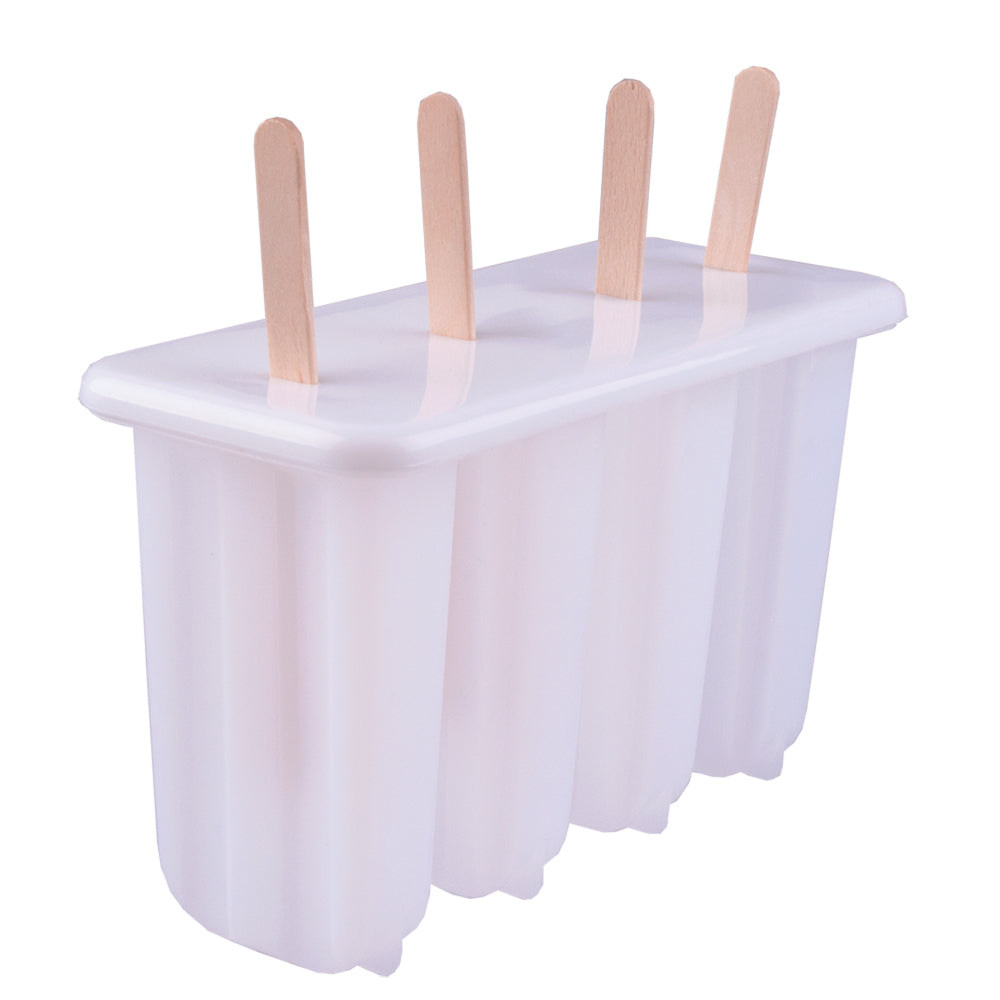 4x 4pc Appetito Classic Pop Mould White Home Kitchen Freezer