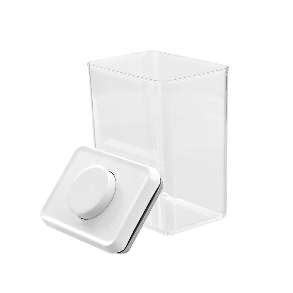 6PK Lemon & Lime Pop-Up Lid Pantry Container Rectangle 1.75L 14x10x18.5cm