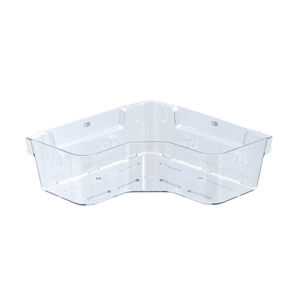 6PK Boxsweden Crystal Bathroom Hanging Corner Caddy 24x24x8cm