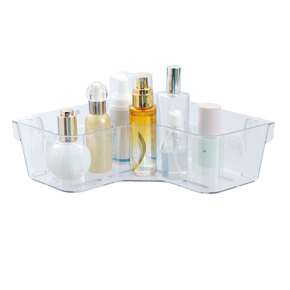6PK Boxsweden Crystal Bathroom Hanging Corner Caddy 24x24x8cm