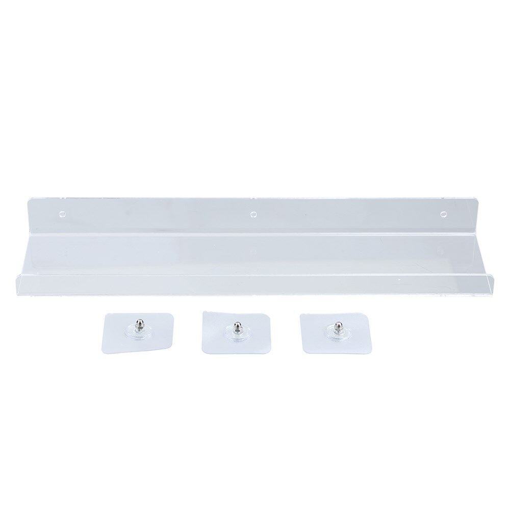 8PK Boxsweden Crystal Bathroom Hanging Organiser/Storage Shelf 40x10cm