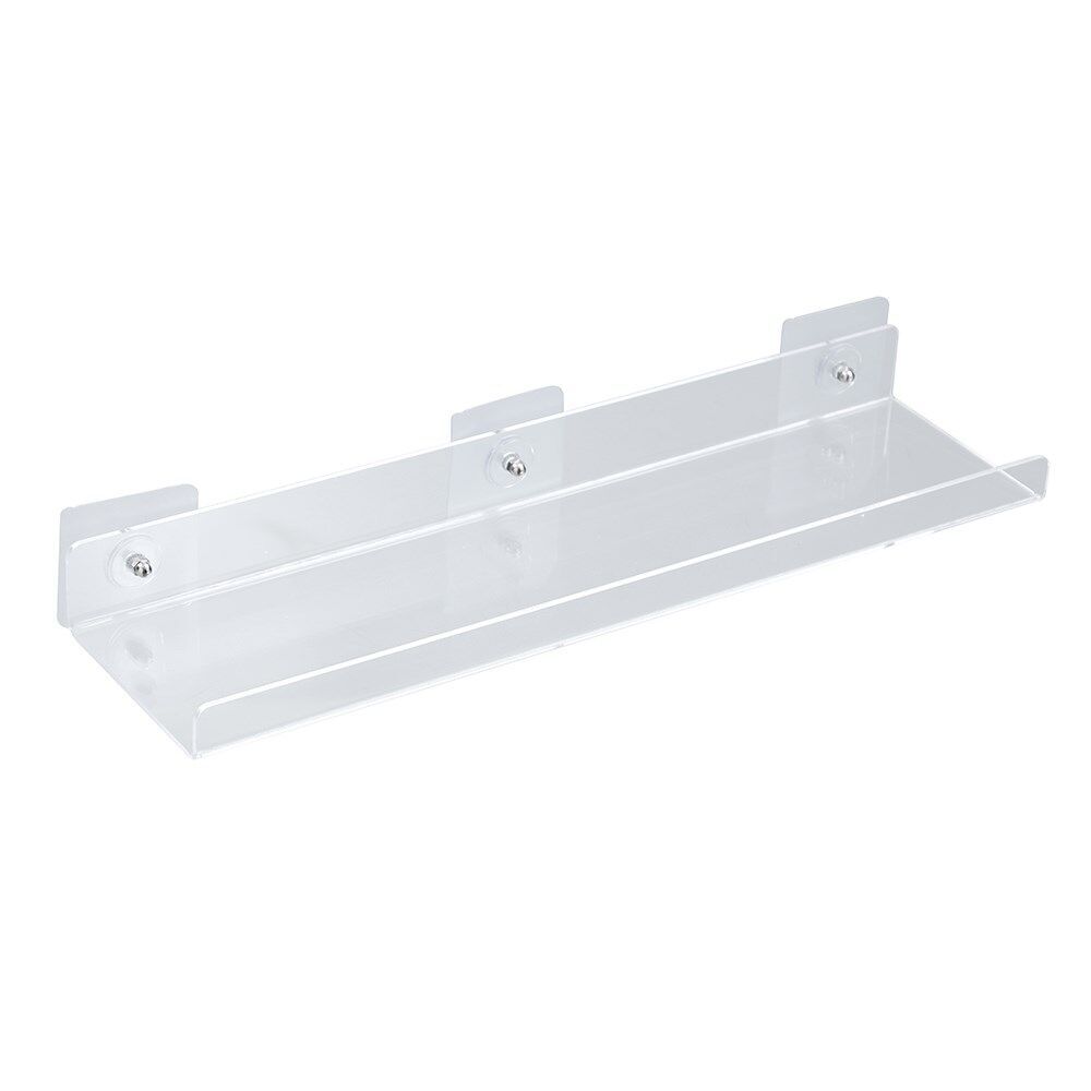 8PK Boxsweden Crystal Bathroom Hanging Organiser/Storage Shelf 40x10cm