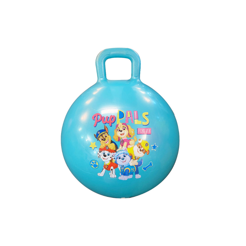 2PK Paw Patrol Kids/Children Vinyl 38cm Hopper Ball Ride-on Toy Blue 4y+