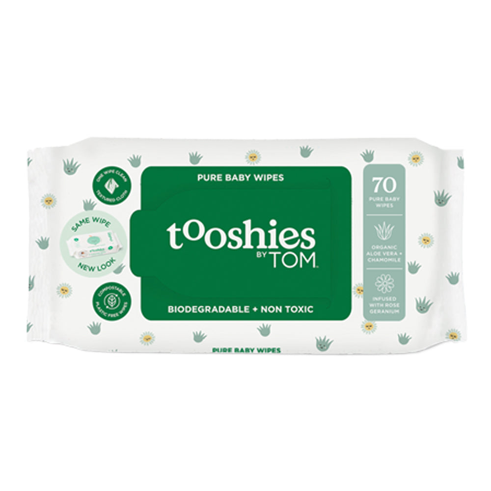 420pc Tooshies Aloe Vera Chamomile Pure Baby Wipes