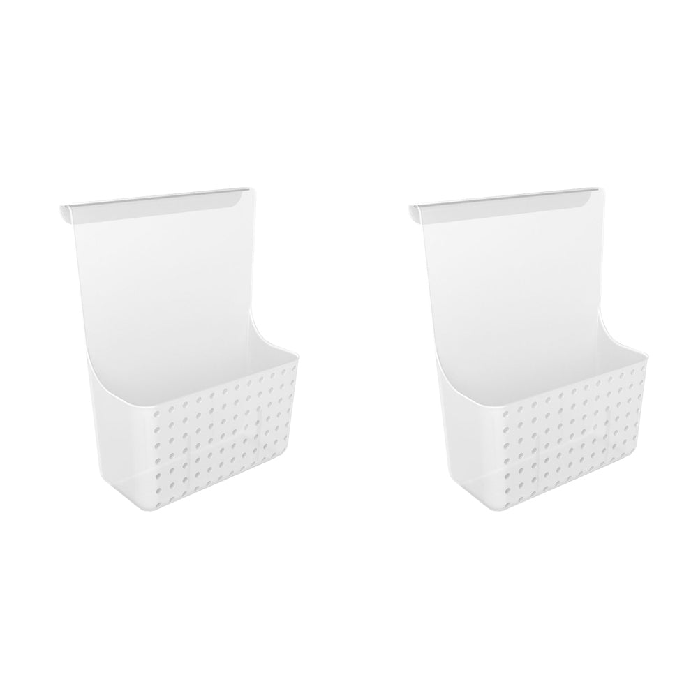 2PK Madesmart Door Store Hanging Home Storage Organiser Grey