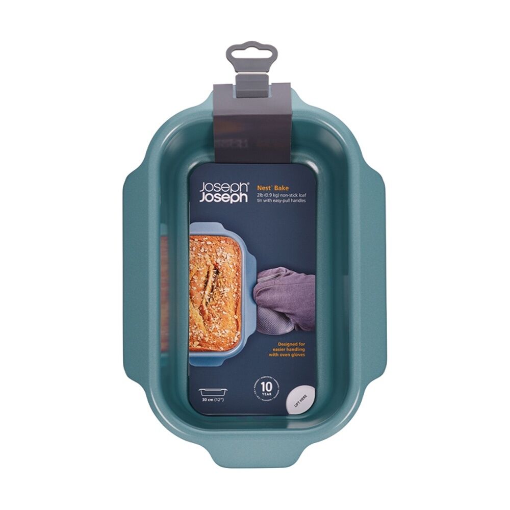 Joseph Joseph Carbon Steel Non-Stick Nest Bake Loaf Tin 2lb Blue