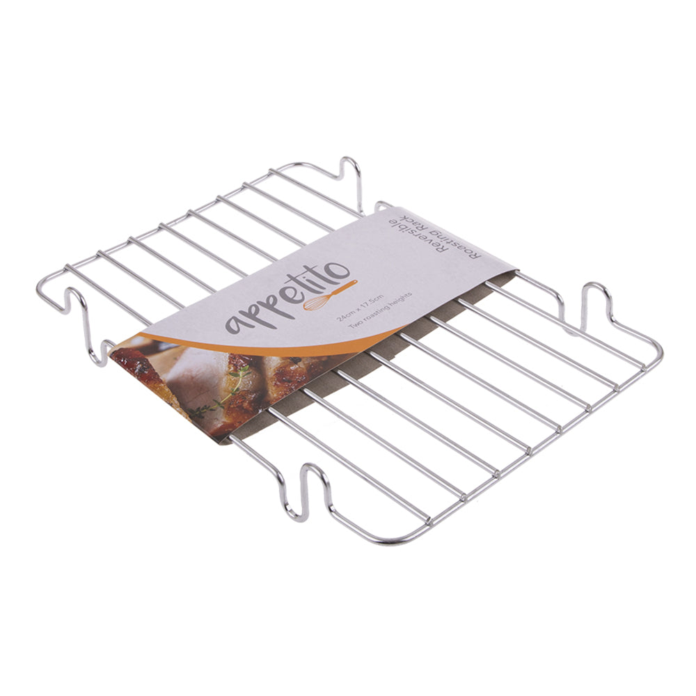 6PK Appetito Reversible Roasting Rack Home Kitchen Cooking
