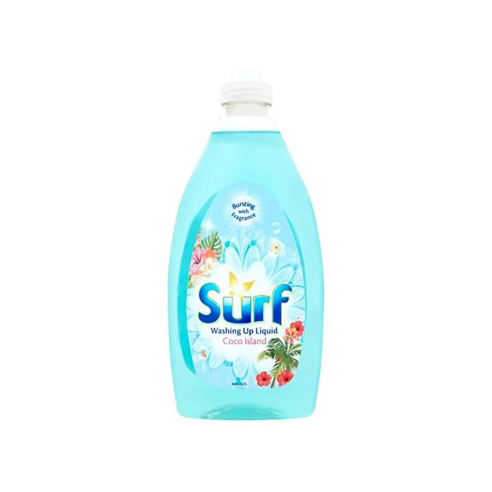 12PK Surf Dishwashing Liquid Coco Island Grease Cleaner 500ml