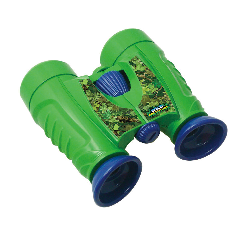 2PK Wild Adventure Binoculars 19.7x20.3cm Kids - Green 3y+