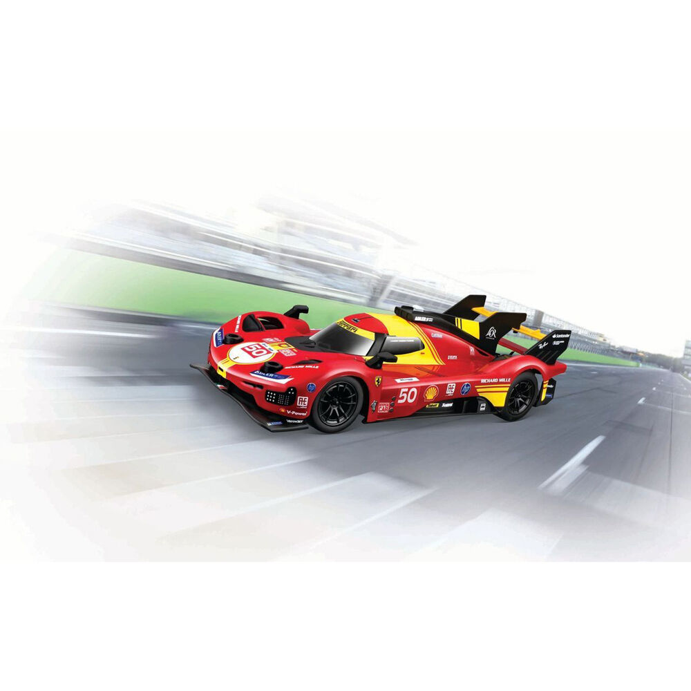 Maisto TECH Ferrari 499P #50 2024 Le Mans 24h Champion WEC RC Car 1:24 Red