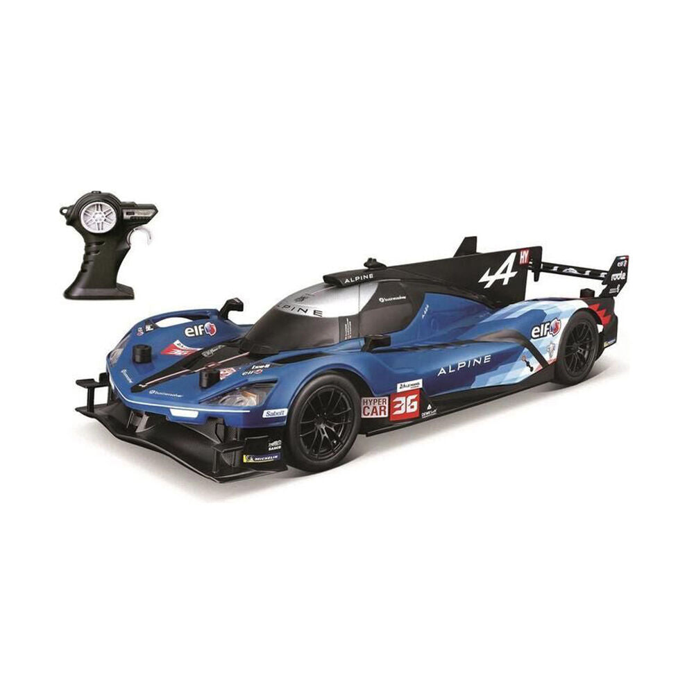 Maisto TECH Alpine A424 Hybrid Hypercar #36 WEC RC Car 1:16 Blue/Black