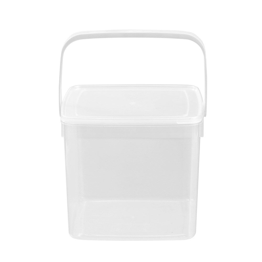 8PK Lemon & Lime Keep Fresh Storer Portable Square Container with Handle 7L