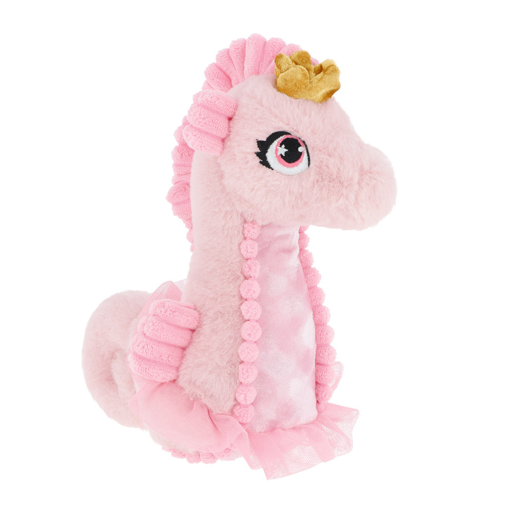 2PK Keeleco Seahorse Soft Stuffed Plush Kids Toy 24cm - Pink 3+