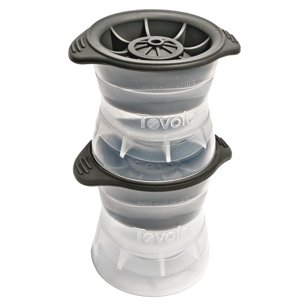 4pc Tovolo Sphere Ice Mould Set w/ Leak-Proof Silicone Cap
