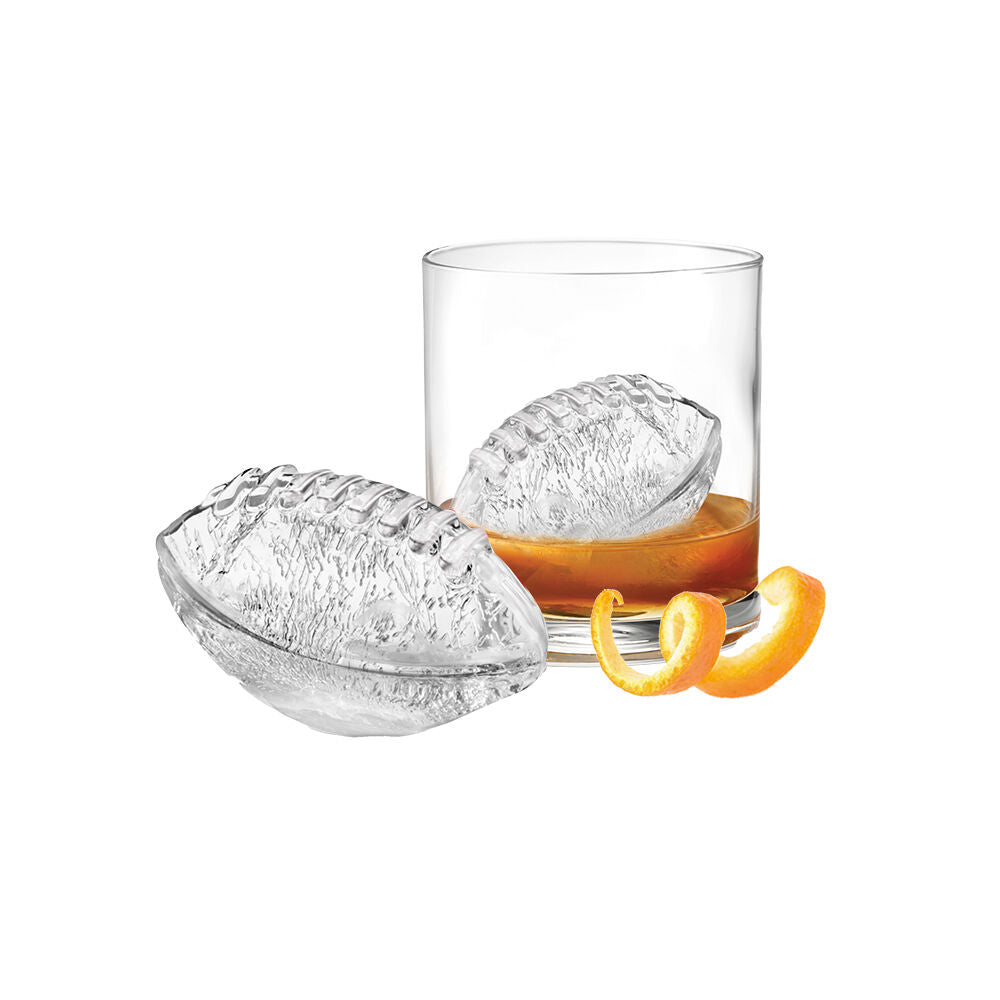 2pc Tovolo Sports Range Durable Novelty Freezer Ice Mould Set Football