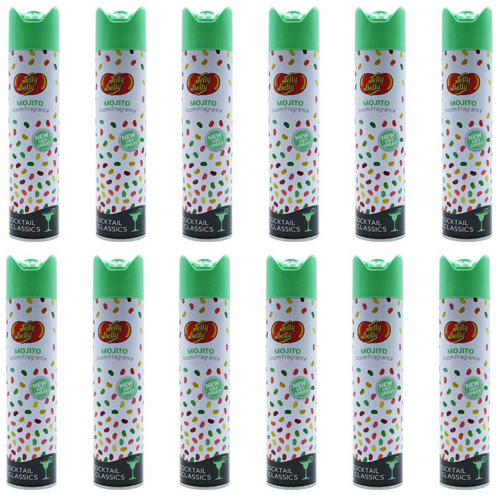 12PK Jelly Belly Air Freshner Room Fragrance 250ml - Mojito