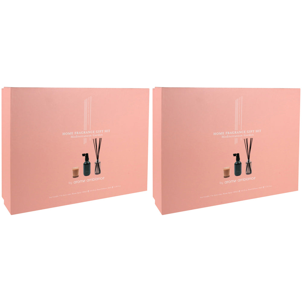 2PK Arome Ambiance Home Fragrance Set Mediterranean Garden