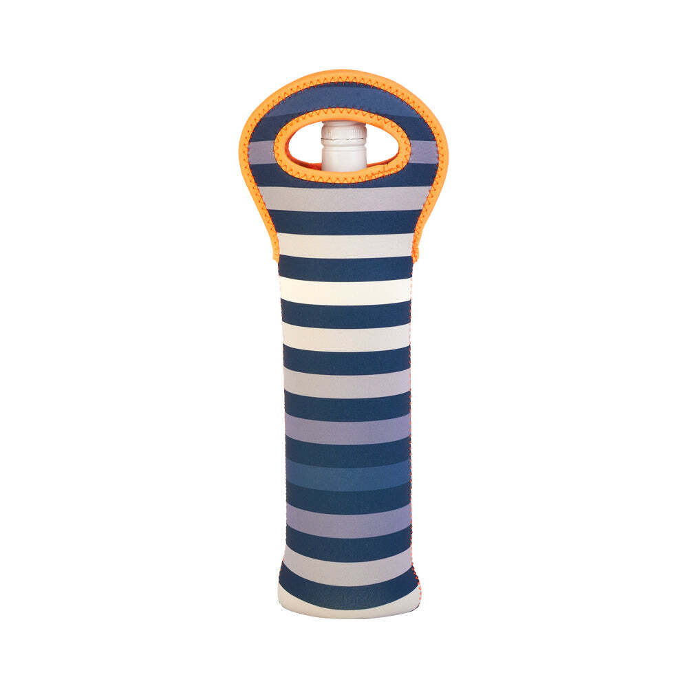 2PK Annabel Trends Neoprene Single Bottle Bag 14x38cm - Gradient Stripe