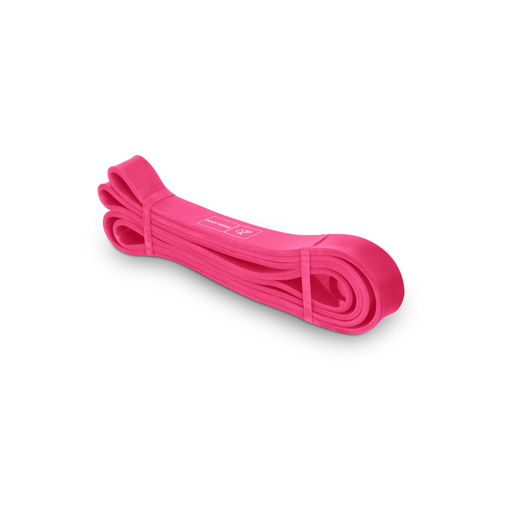2PK Bodyworx Strength Band Workout/Gym Extra Extra Light 22mm Pink