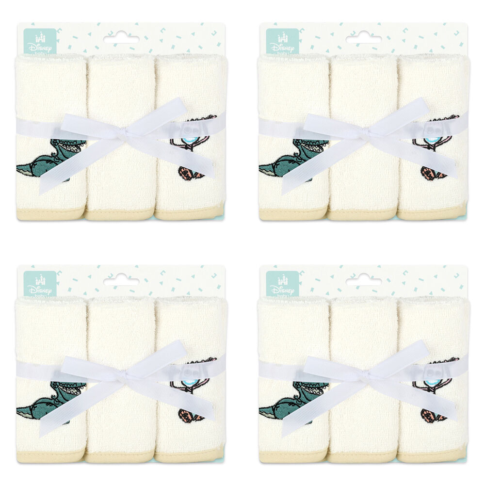 12pc Disney Toy Story Baby/Kids Cotton Washers/Washcloth 25x25cm