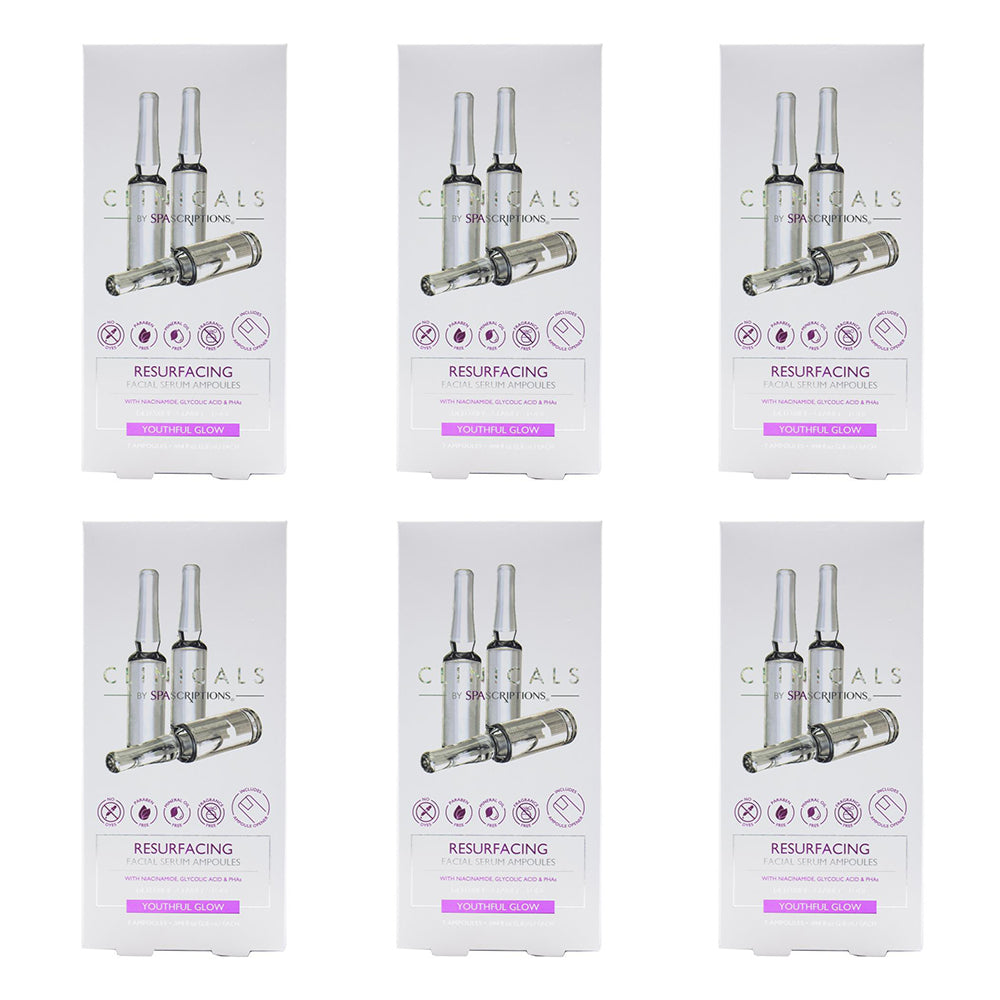 42pc Spascriptions Clinicals 2.8ml Ampoules Resurfacing Facial Serum