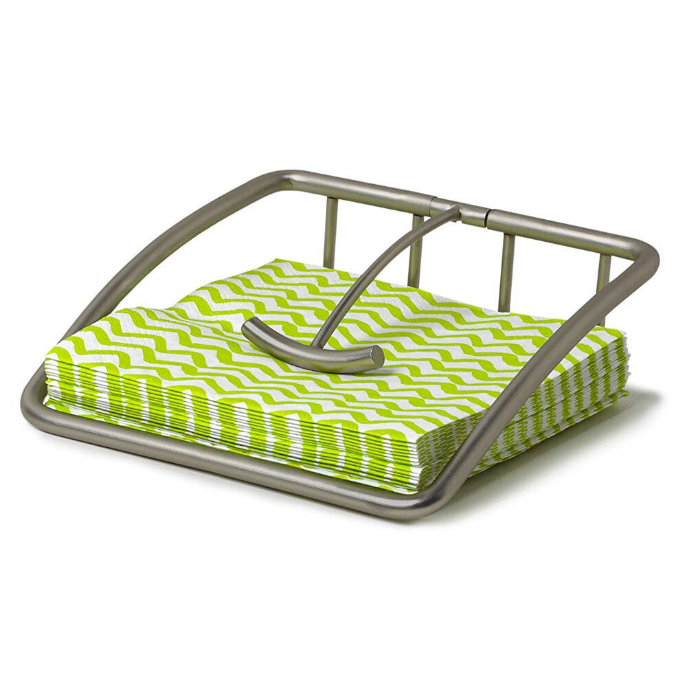 2PK Spectrum Euro Weighted Napkin Holder Satin