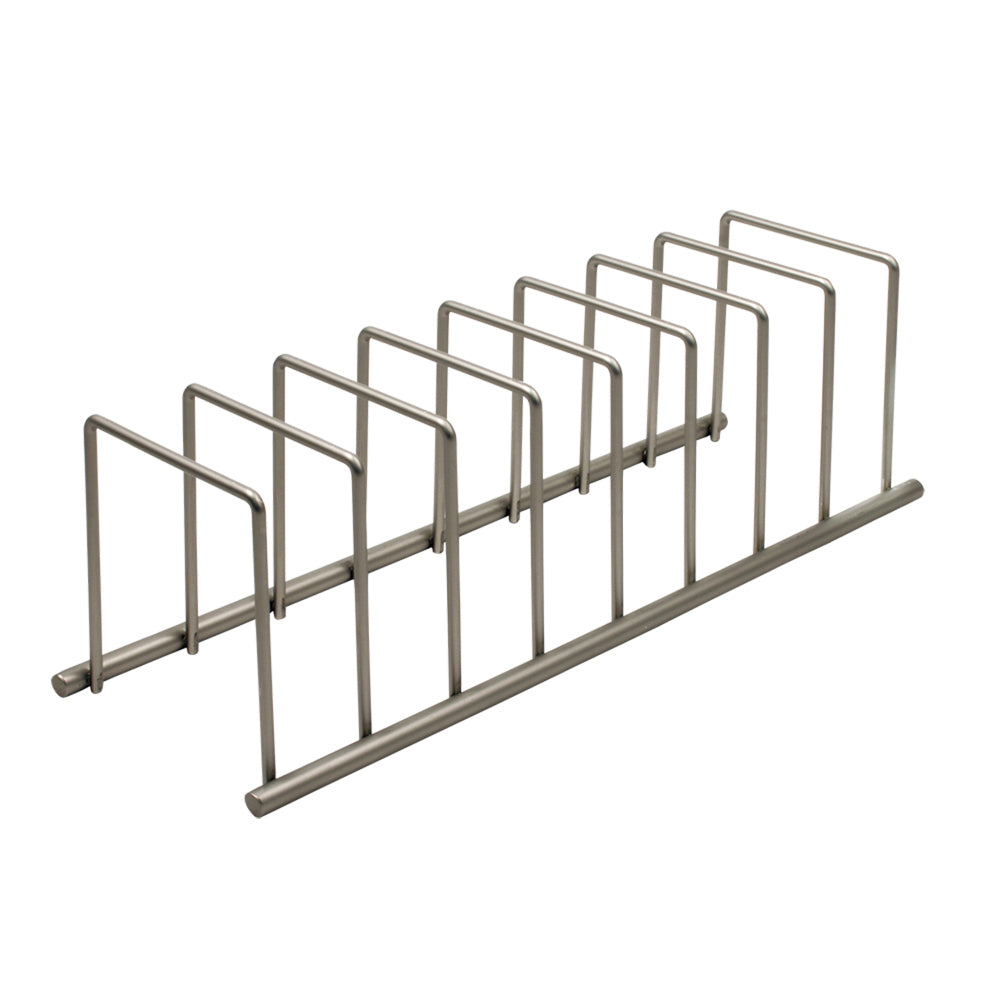 2PK Spectrum Euro Kitchen Organiser Dish Drying Rack 34x11cm - Satin