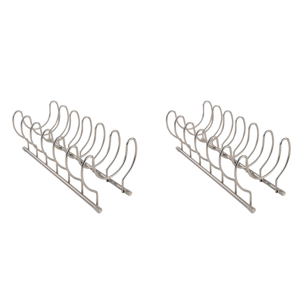 2PK Spectrum Euro Lid Storage Organiser 33x14.6cm - Satin
