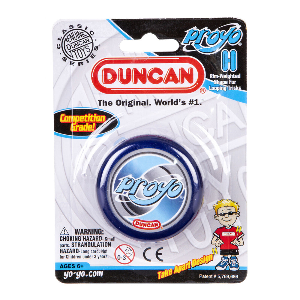 2PK Duncan Yo Yo Beginner ProYo Kids Round Toy 6y+ Assorted
