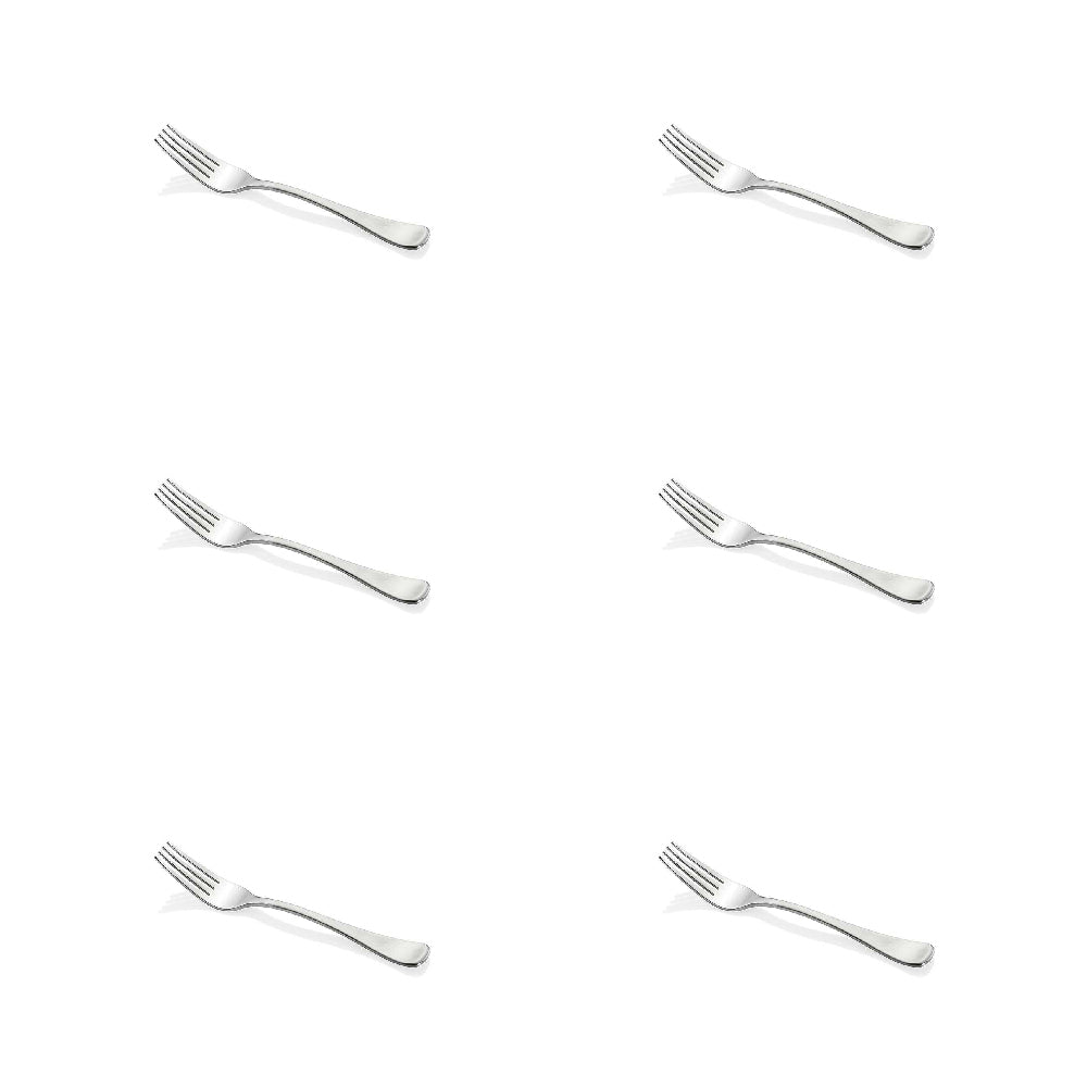 6PK Stanley Rogers Metro Dessert Fork Individual Cutlery