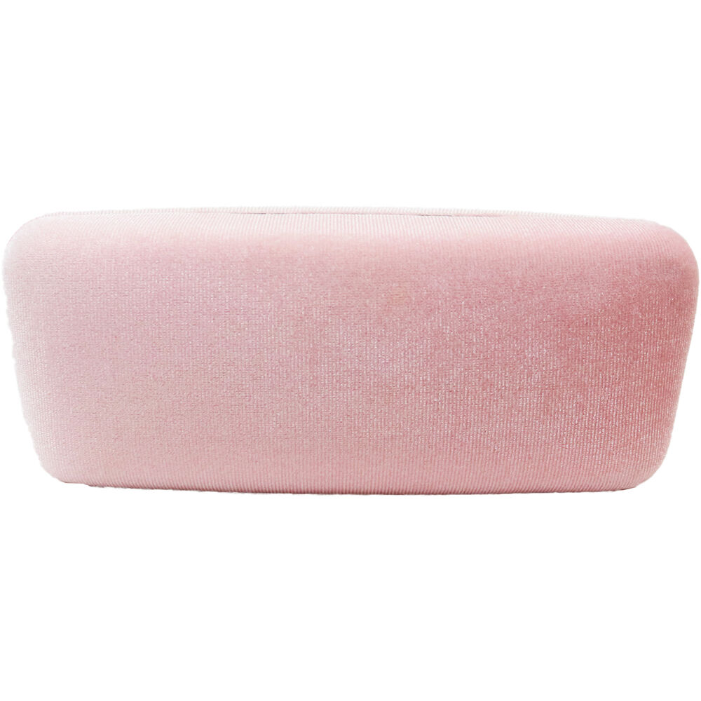 2PK Wicked Sista Velvet Polyester Eyewear Storage Travel Case Holder 16x7cm Pink