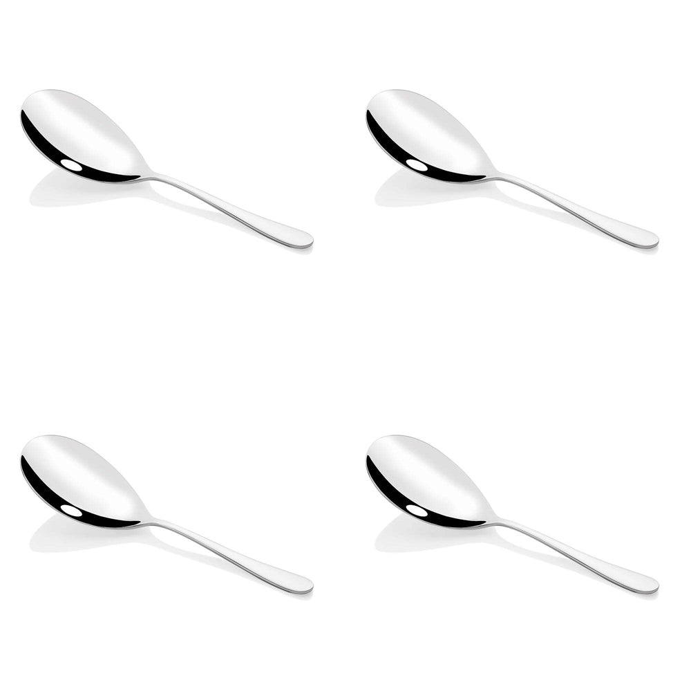 4PK Stanley Rogers Albany Stainless Steel Rice Fluffer Serving Spoon