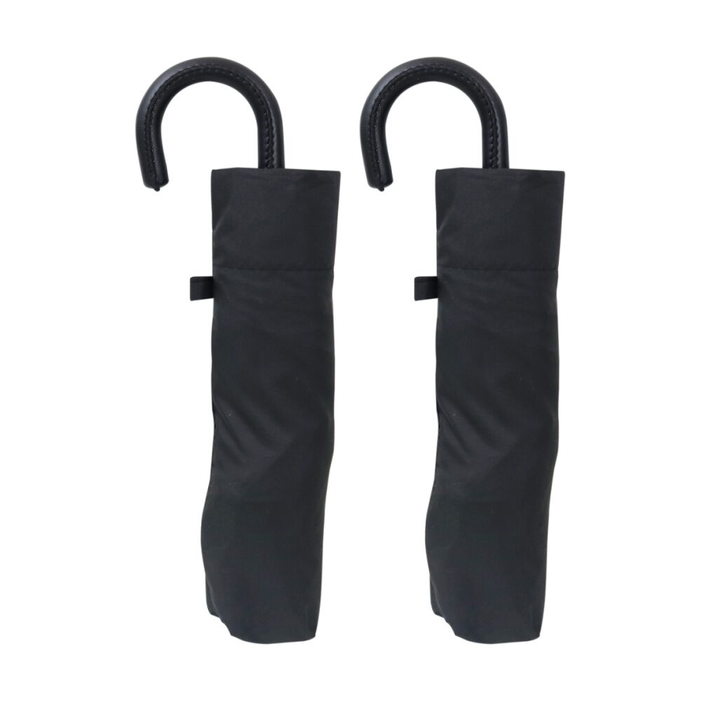 2PK Wicked Sista Compact Umbrella Manual Opening Polyester - Black