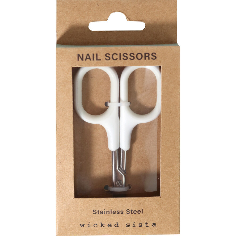 Wicked Sista Pedicure Manicure Tools Stainless Steel Nail Scissors