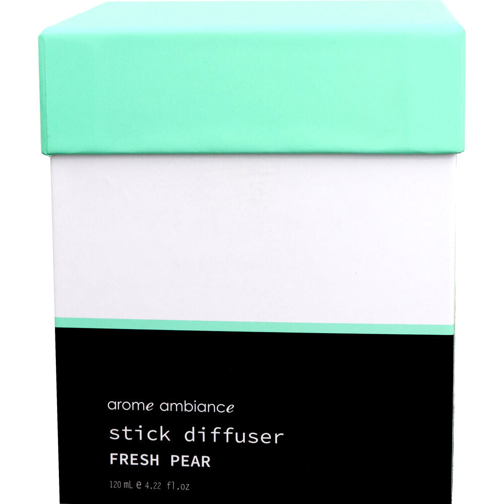 2pc Arome Ambiance Reed Diffusers 120ml - Fresh Pear & Just Picked Flowers