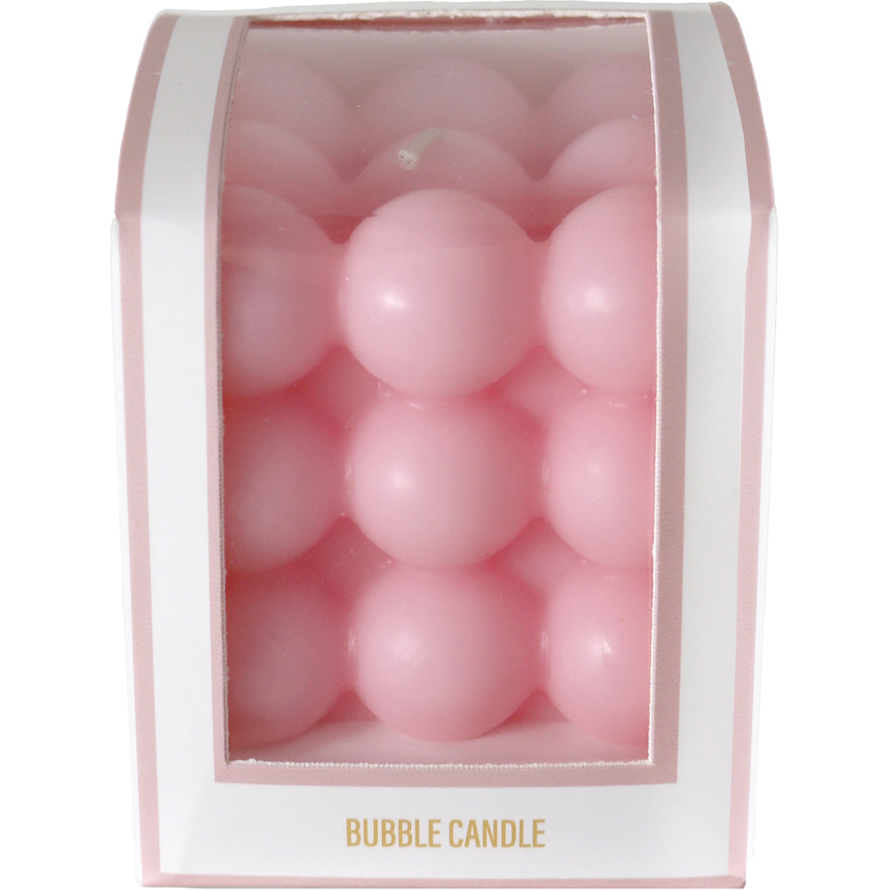 6PK Arome Ambiance Pastel Bubble Candle In Box Home Decor Blush