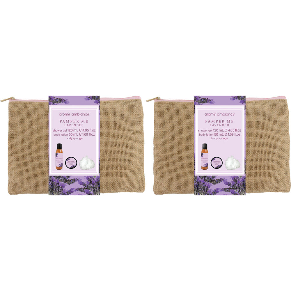 6pc Arome Ambiance Nature Pamper Me Kit Shower Steamers - Lavender